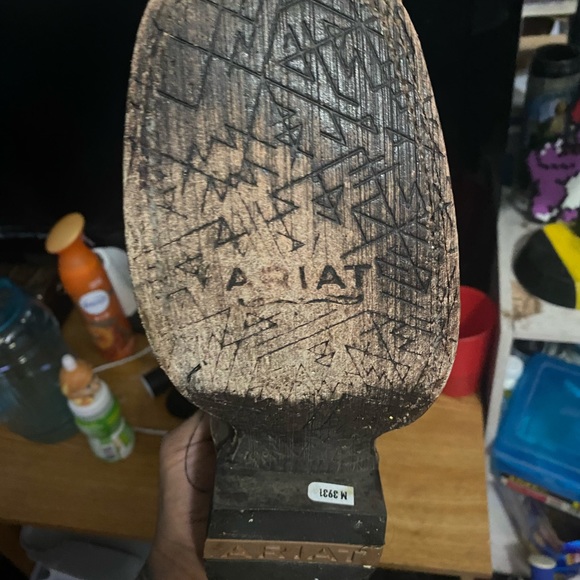 Ariat circuit savanna leopard square toed western boots 8.5B - Picture 4 of 6